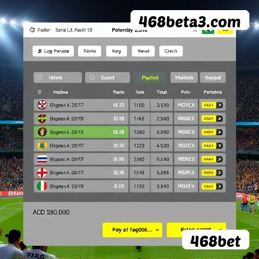 App 468bet apostas esportivas mobile